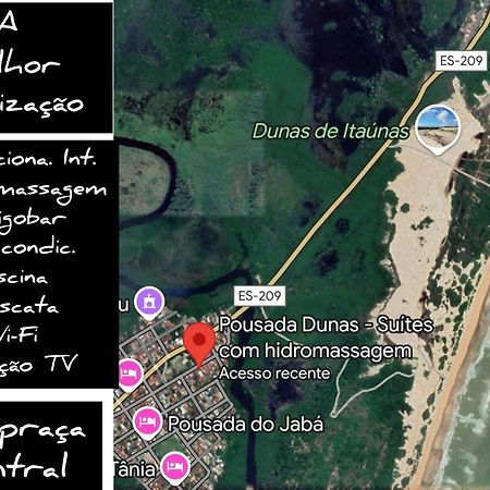 Pousada Dunas - Suites Com Hidromassagem No Coracao Da Vila Ітаунас Екстер'єр фото