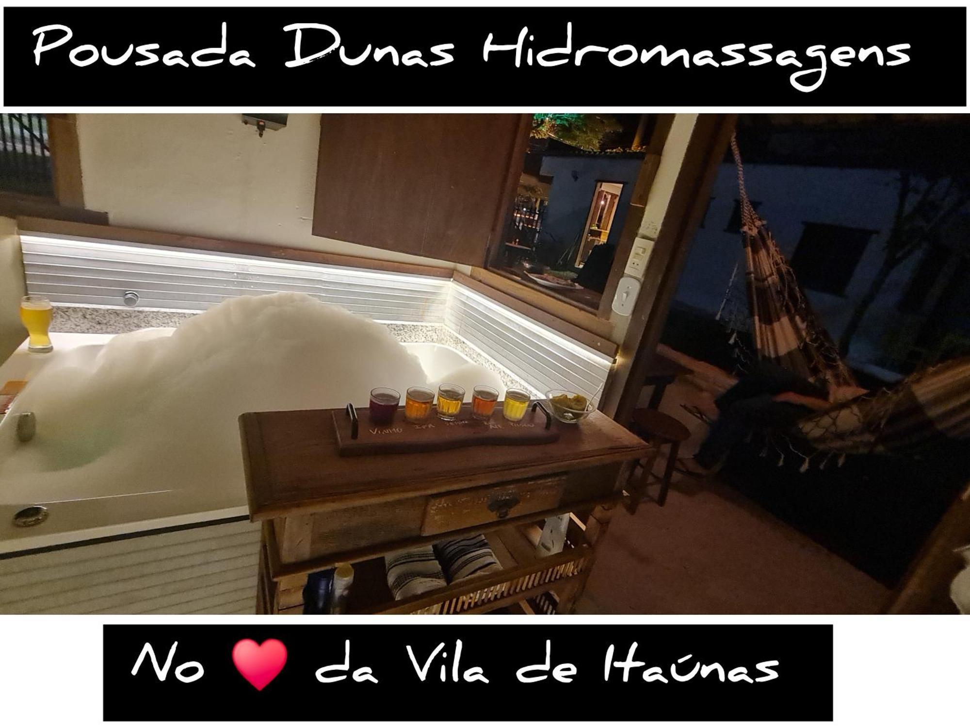 Pousada Dunas - Suites Com Hidromassagem No Coracao Da Vila Ітаунас Екстер'єр фото