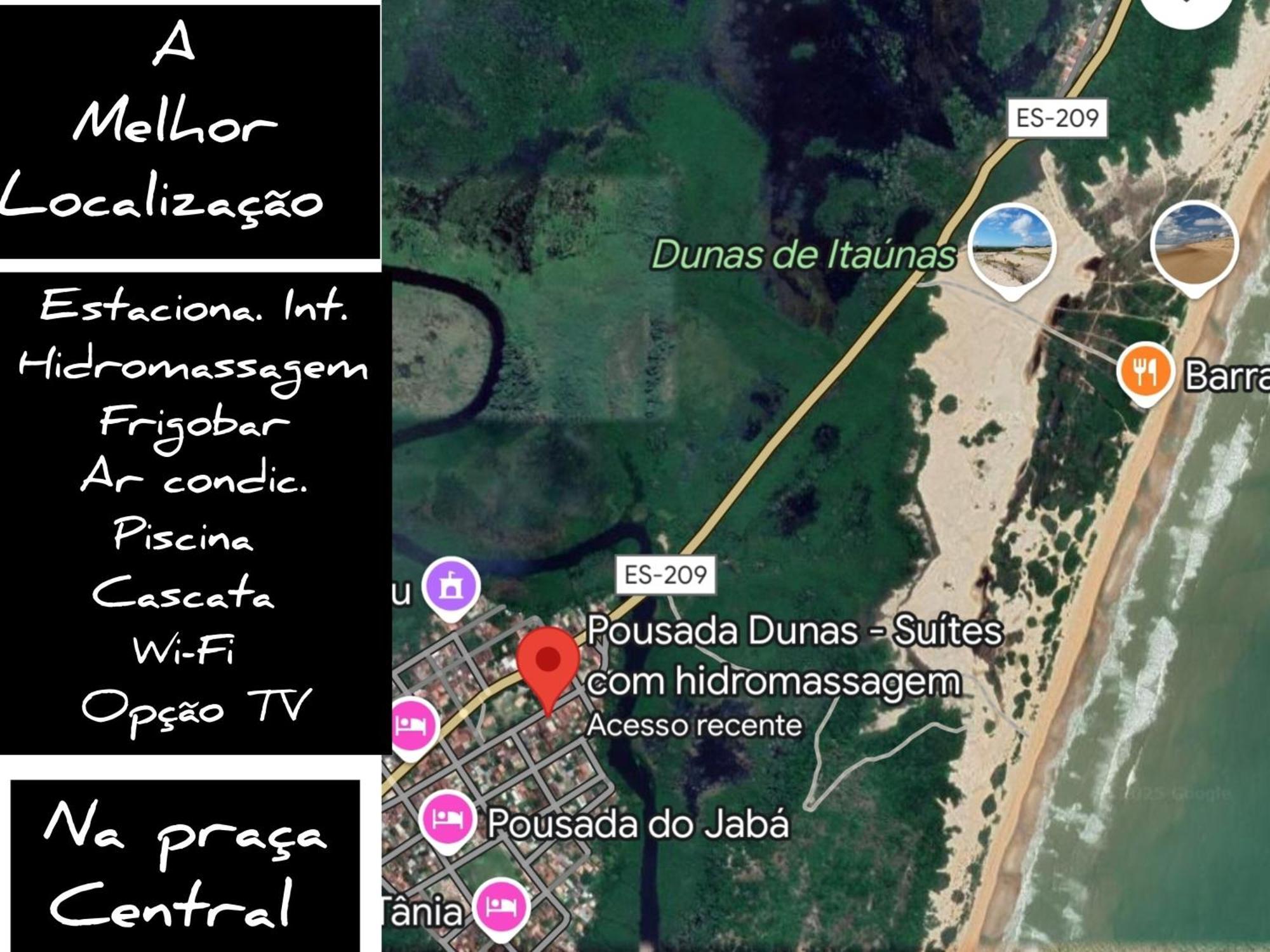 Pousada Dunas - Suites Com Hidromassagem No Coracao Da Vila Ітаунас Екстер'єр фото