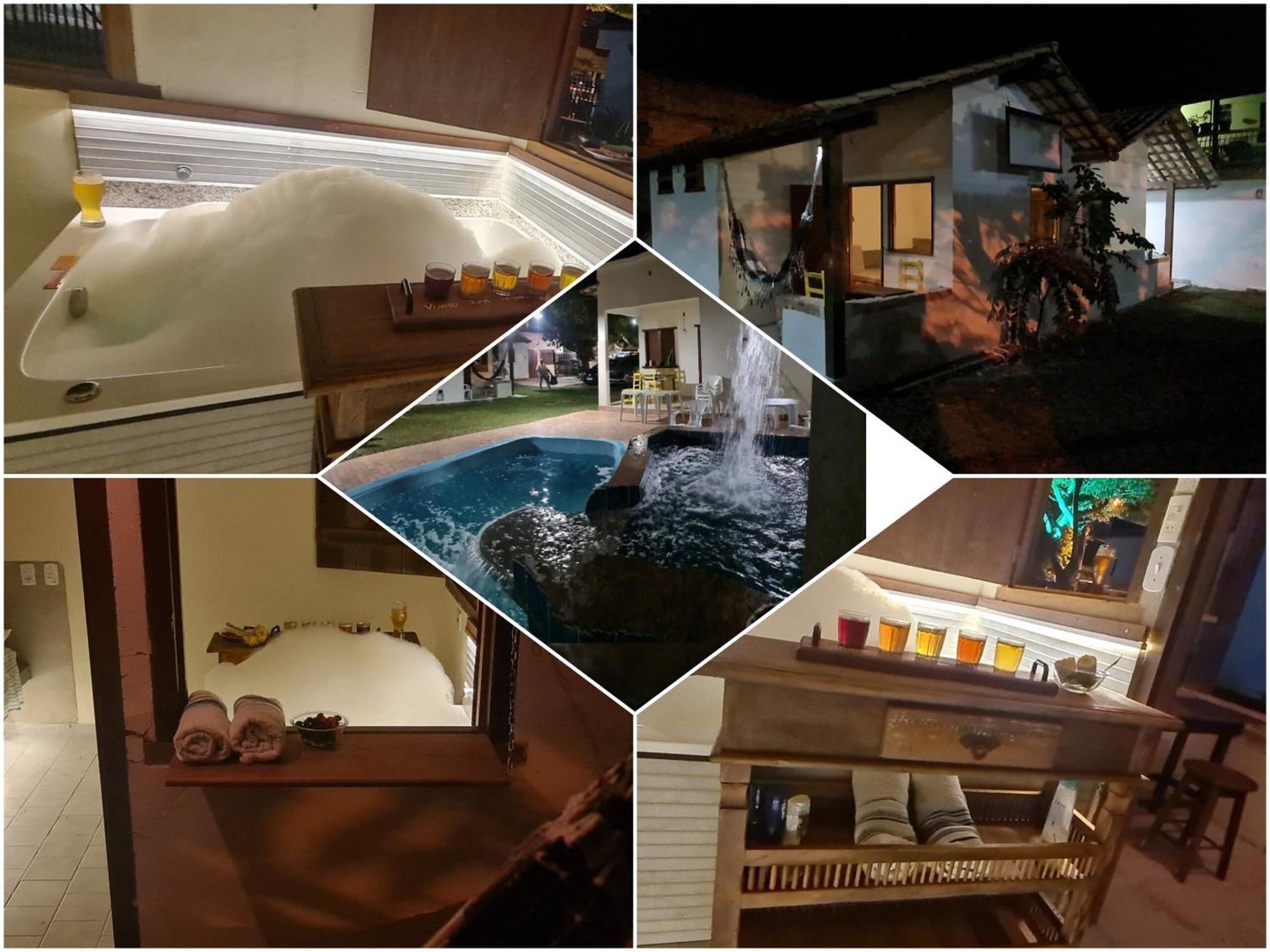 Pousada Dunas - Suites Com Hidromassagem No Coracao Da Vila Ітаунас Екстер'єр фото