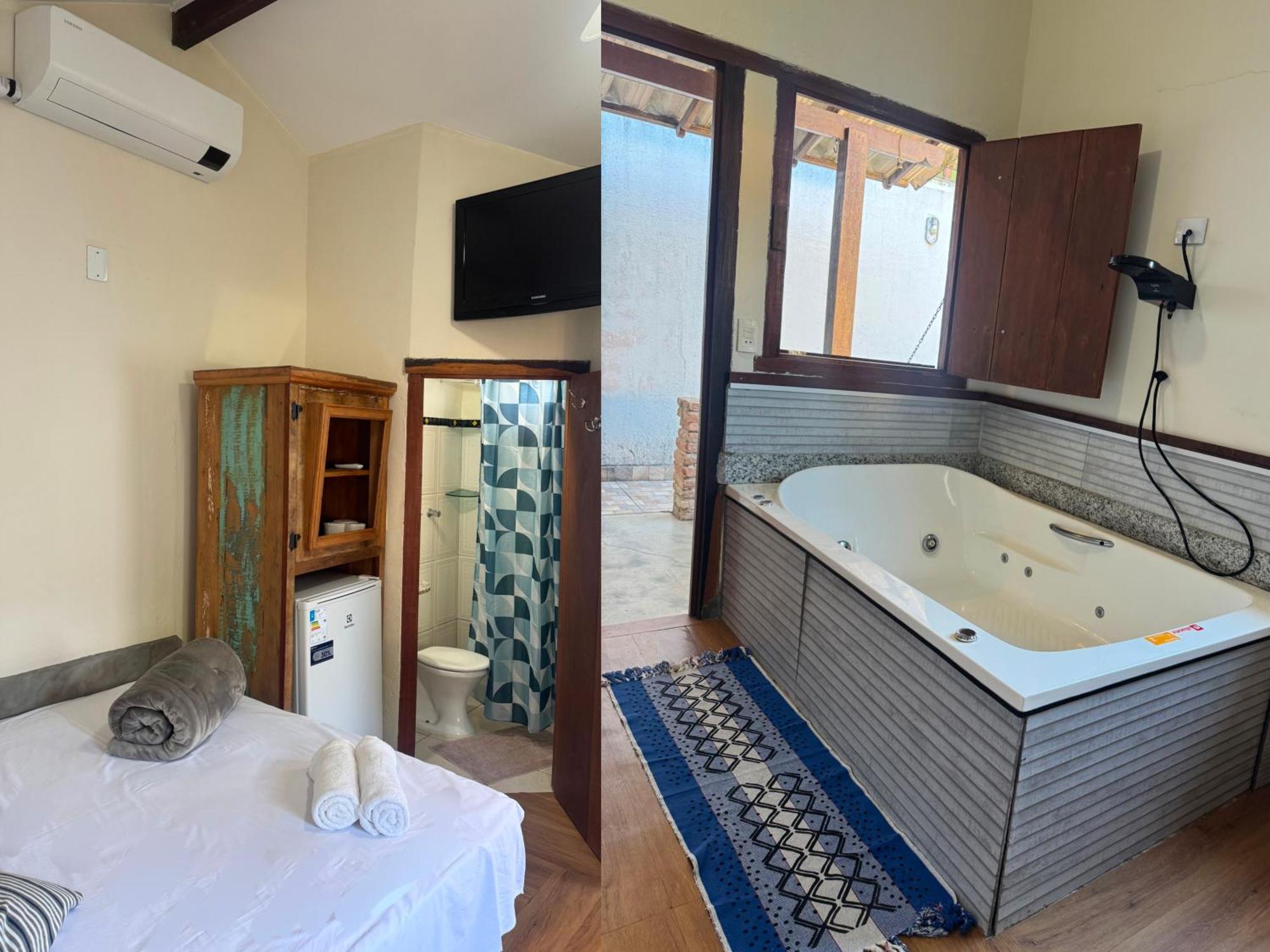 Pousada Dunas - Suites Com Hidromassagem No Coracao Da Vila Ітаунас Екстер'єр фото