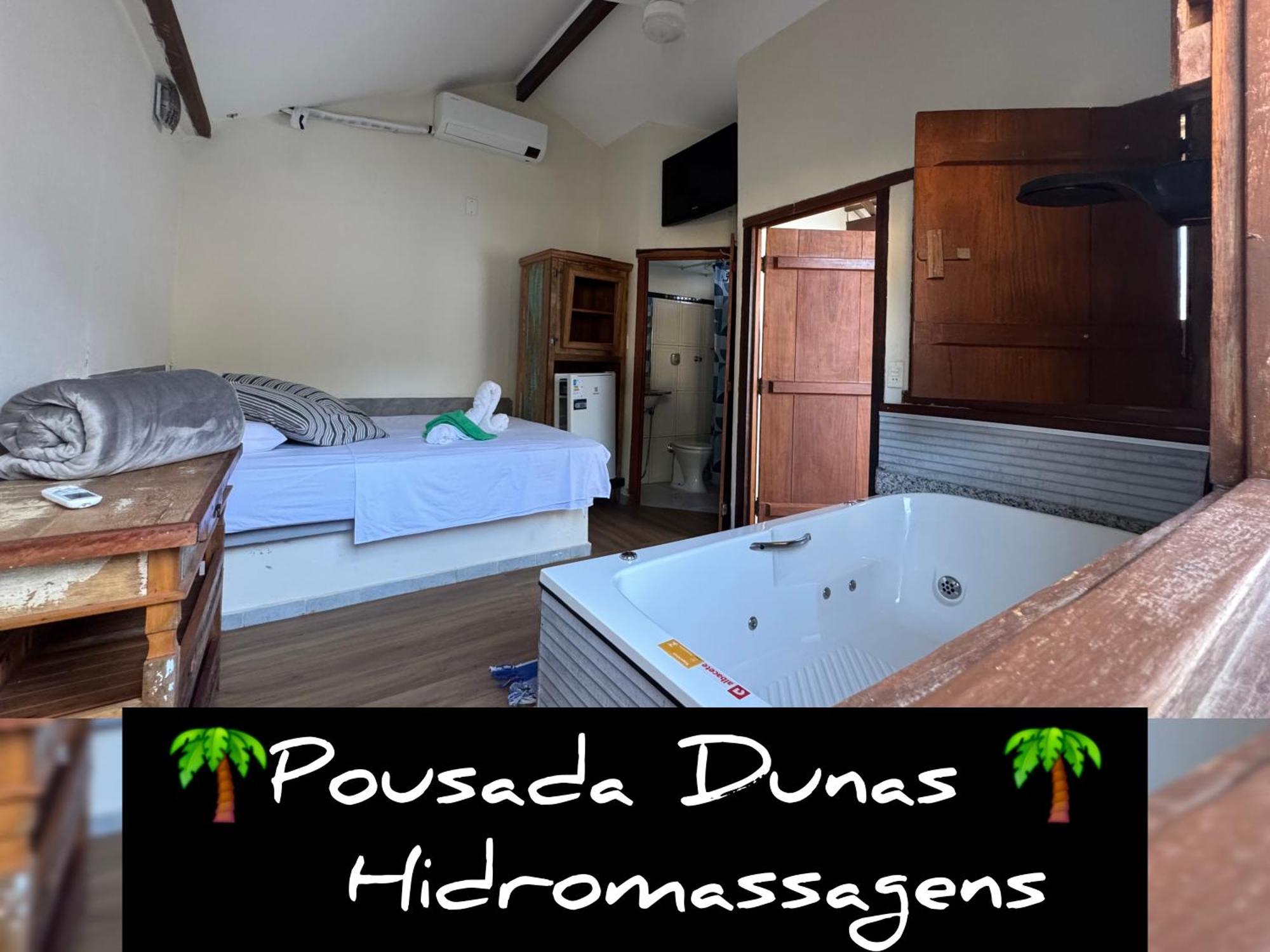 Pousada Dunas - Suites Com Hidromassagem No Coracao Da Vila Ітаунас Екстер'єр фото